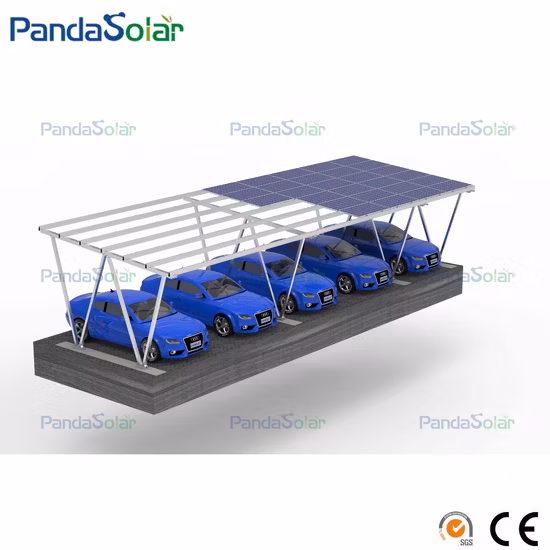 Sistema solar de aço inoxidável da montagem do estacionamento do carro do suporte solar do racking do Carport