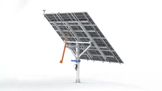 Sistema de seguimento solar automático do perseguidor da linha central dupla solar do controlador 5kw